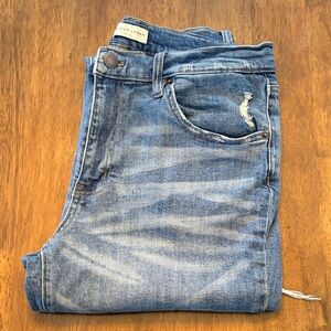 Oliver Logan Women's Blue Straight Leg Jeans size 10 Crosby
